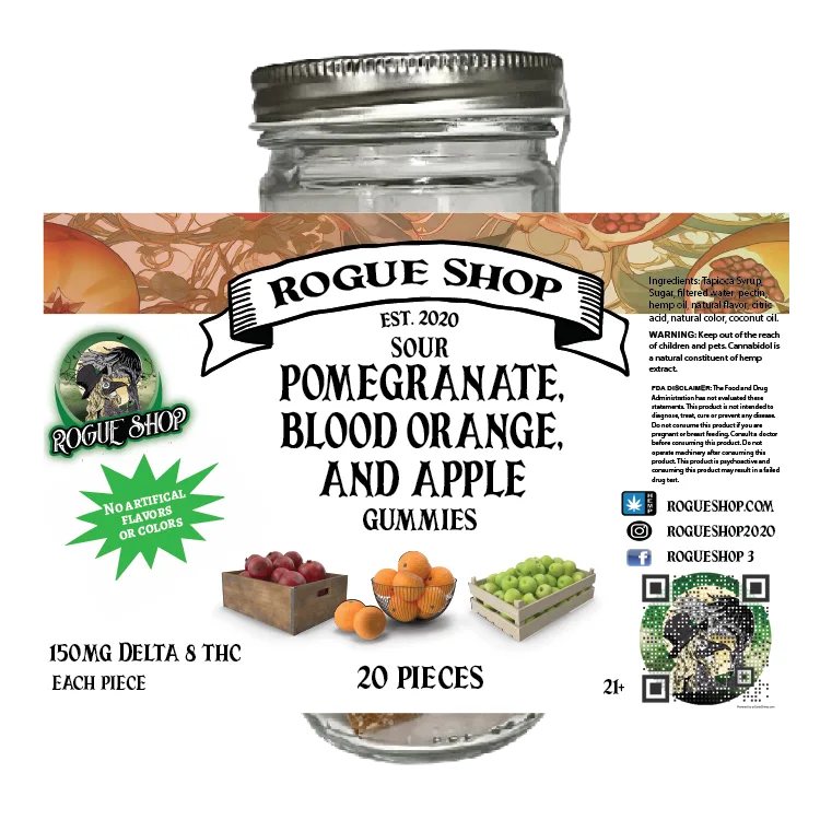 Delta 8 THC Gummies (150mg) | Very Potent Sleeping Aid | Chronic Pain - Image 1