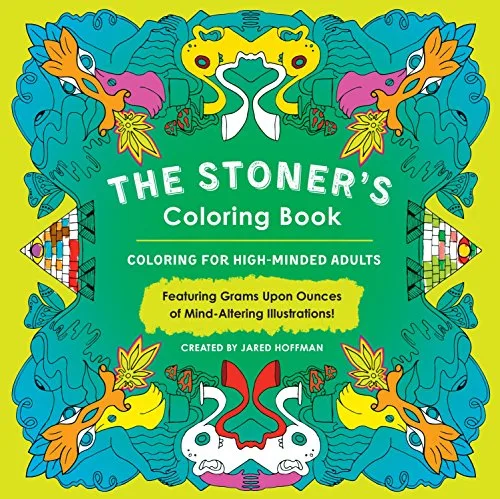 61f6PR0Q5NL The Stoner's Coloring Book