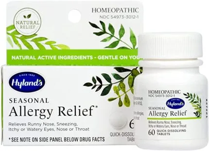 Allergy Pills by Hyland's | Non Drowsy | Safe