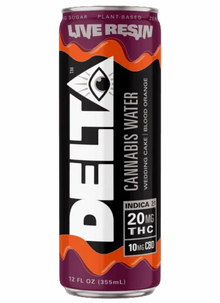 Delta 9 Cannabis Water 20 mg | Strong Effects | Live Resin