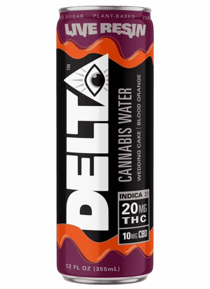 Delta 9 Cannabis Water 20 mg | Strong Effects | Live Resin | Rogue Shop
