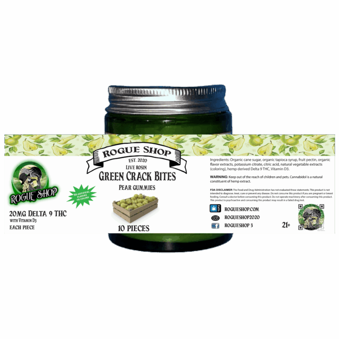 Delta 9 Live Rosin Gummies (20 mg) | No Solvents | Purest Form of Cannabis - Image 3