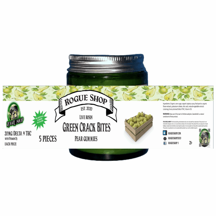Delta 9 Live Rosin Gummies (20 mg) | No Solvents | Purest Form of Cannabis - Image 4