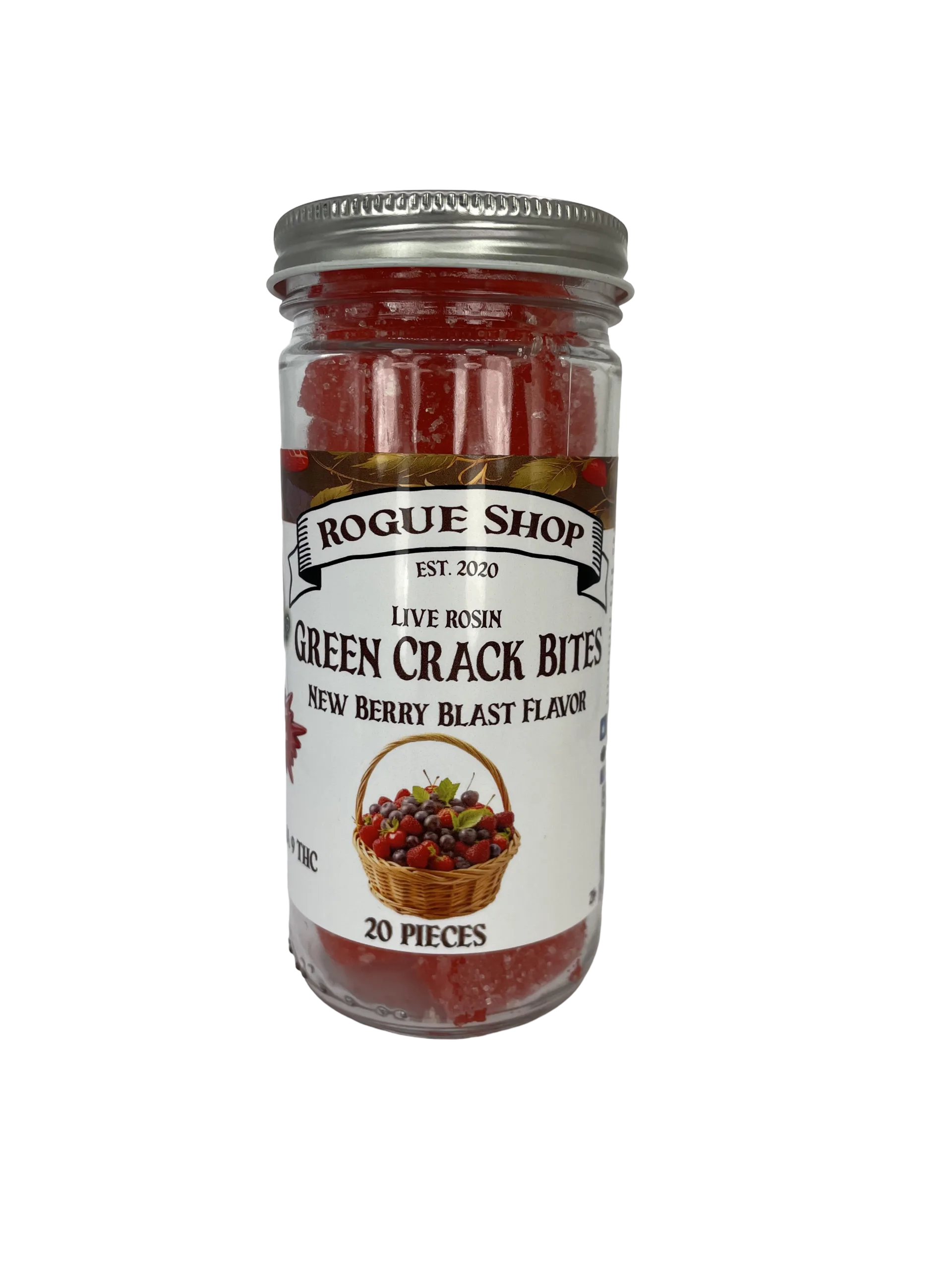 IMG_3114 Delta 9 Live Rosin Gummies (20 mg) | New flavor | No Solvents | Purest Form of Cannabis - Image 1