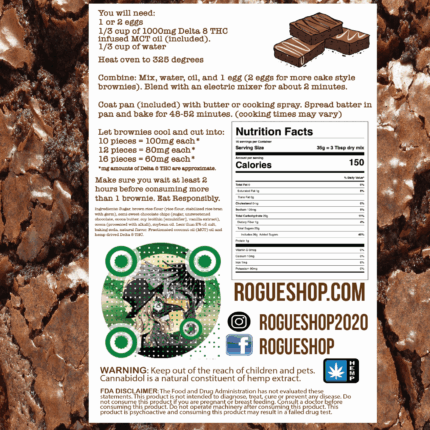 Delta 8 Brownie Kit