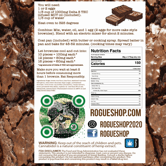 Delta 8 Brownie Kit