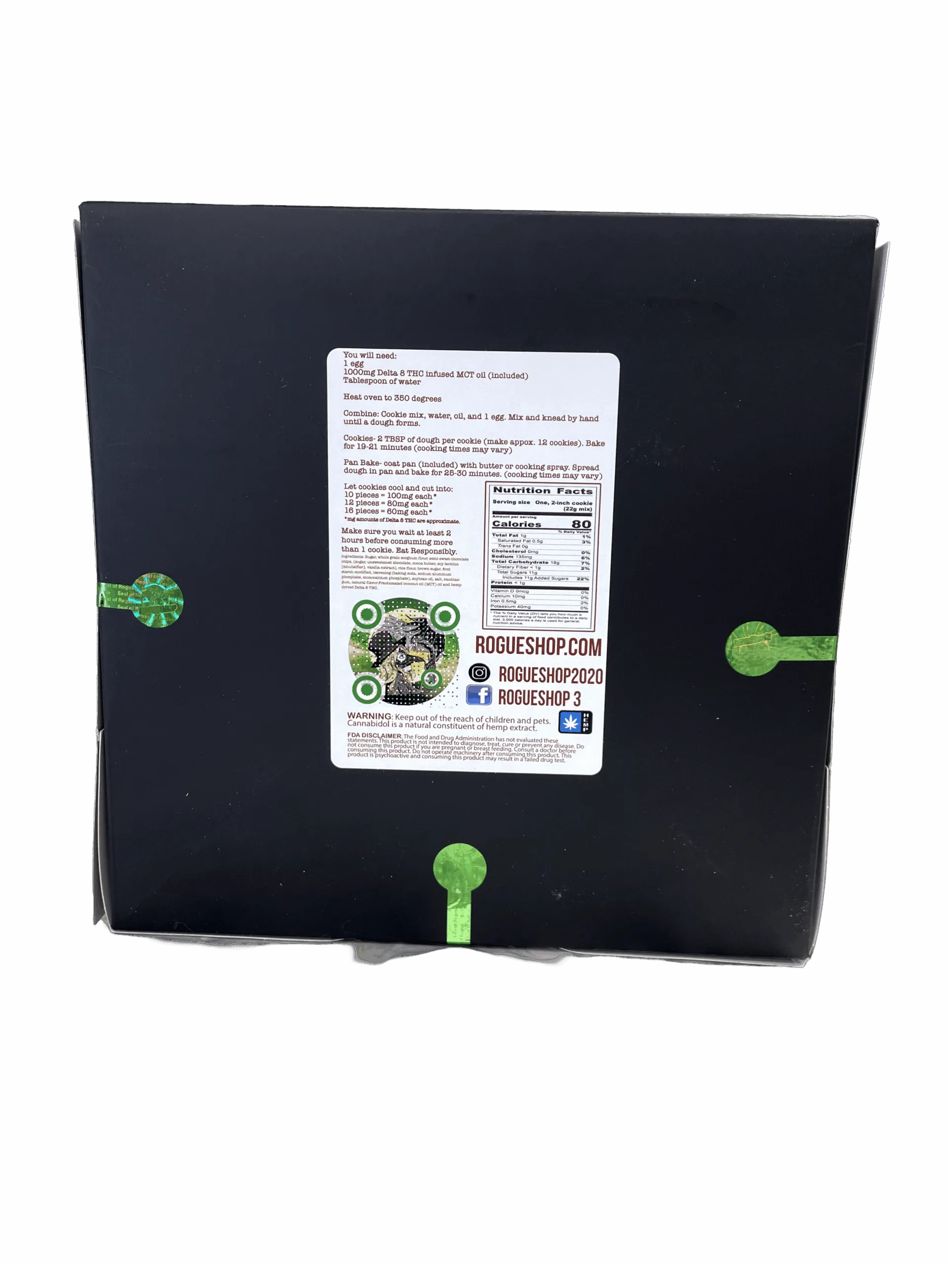 "Totally Baked" Delta 8 THC Kit (1000 mg Total) | Gluten Free - Image 3