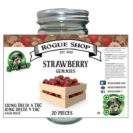 Delta 9 THC & Delta 8 THC Combination Gummies (130 mg) | Very Potent Sleeping Aid | Chronic Pain