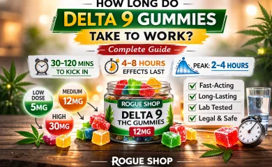 How long do Delta 9 gummies take to work